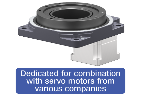 Dedicated for use with servo motors from various companies